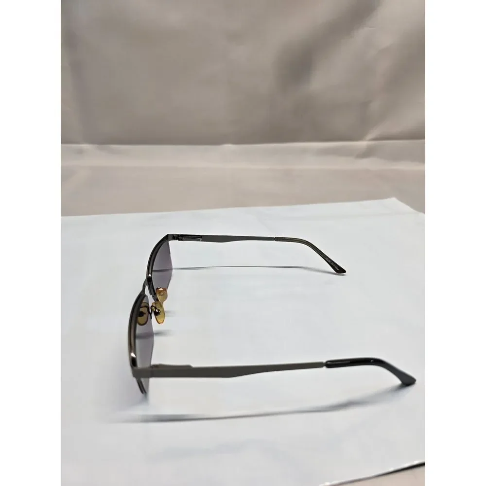 EyeCedar Sunglasses Frame Eye 955 +1.50 Men Brown Rectangular Half Rim 53-17-140